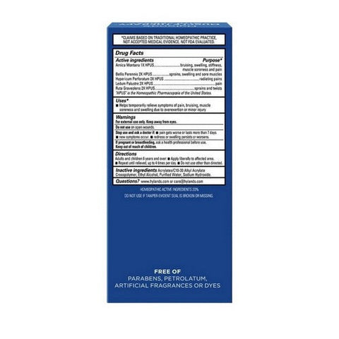 Hylands, Muscle Therapy With Arnica Pain Relief Gel, 2.5 Oz Hylands