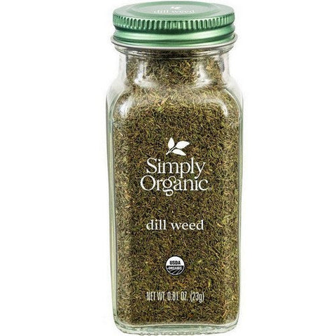 Simply Organic, Organic Dill Weed, 0.81 Oz(Case Of 6) Simply Organic