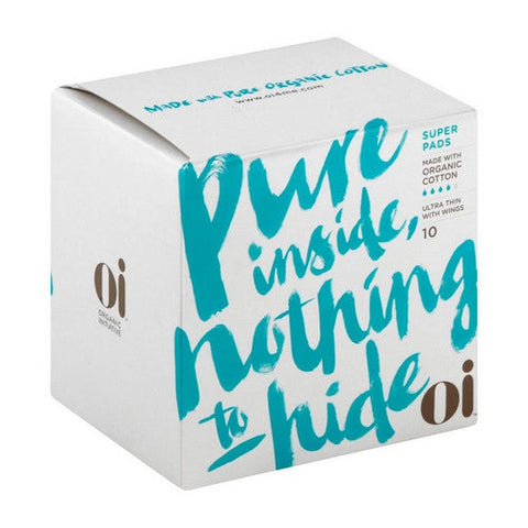 Initiative Organic Cotton Regular Tampon with Cardboard Applicator 10 Count by Organic Initiative (OI)
